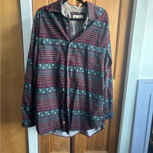 The Territory Ahead‎ Vibrant Patterned Shirt